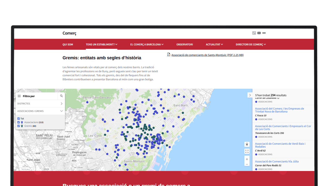 cercador-associacions-gremis-barcelona