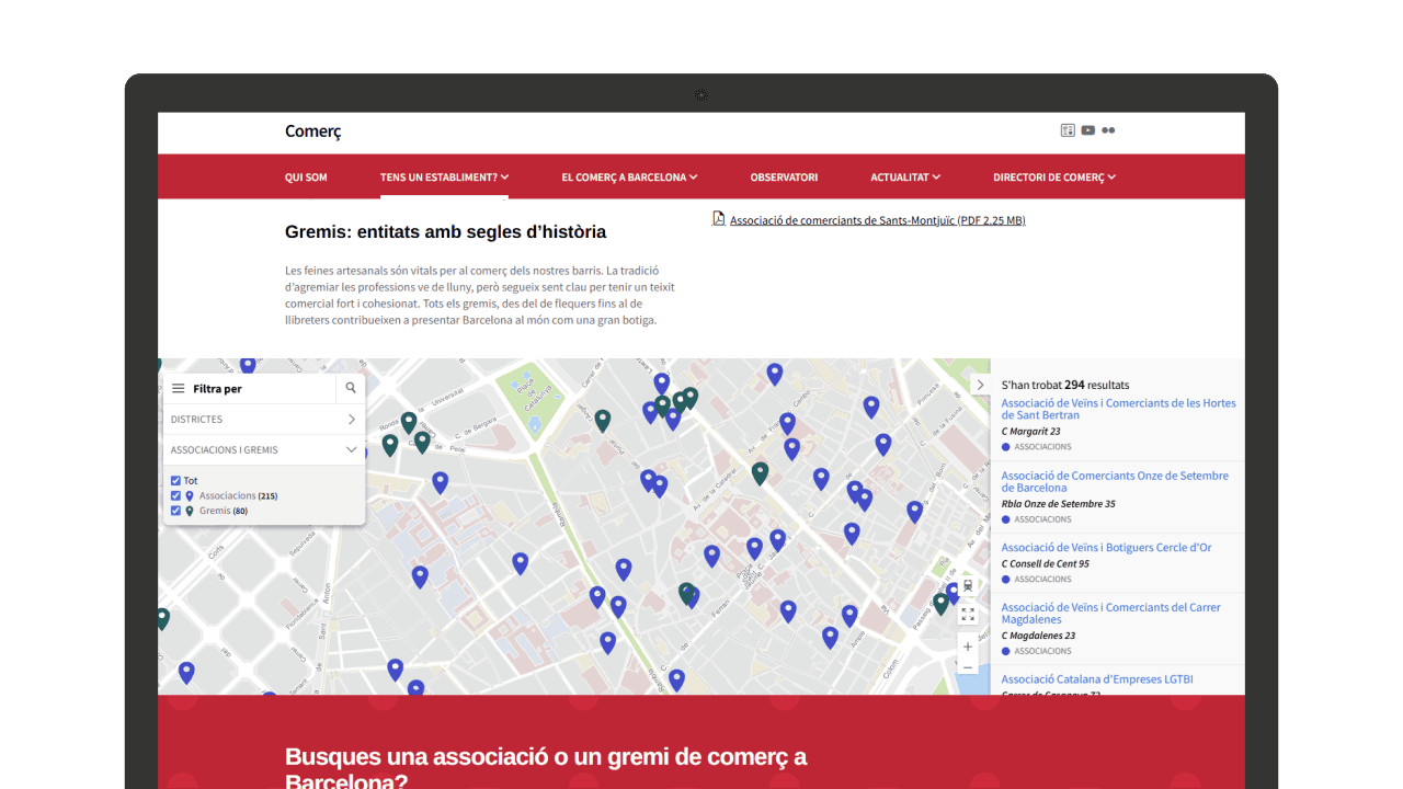 cercador-associacions-gremis-barcelona