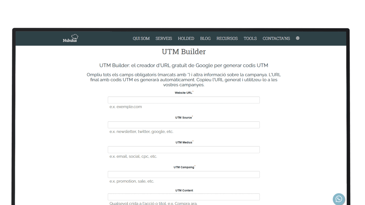 utm-builder-maquetador-enllaços