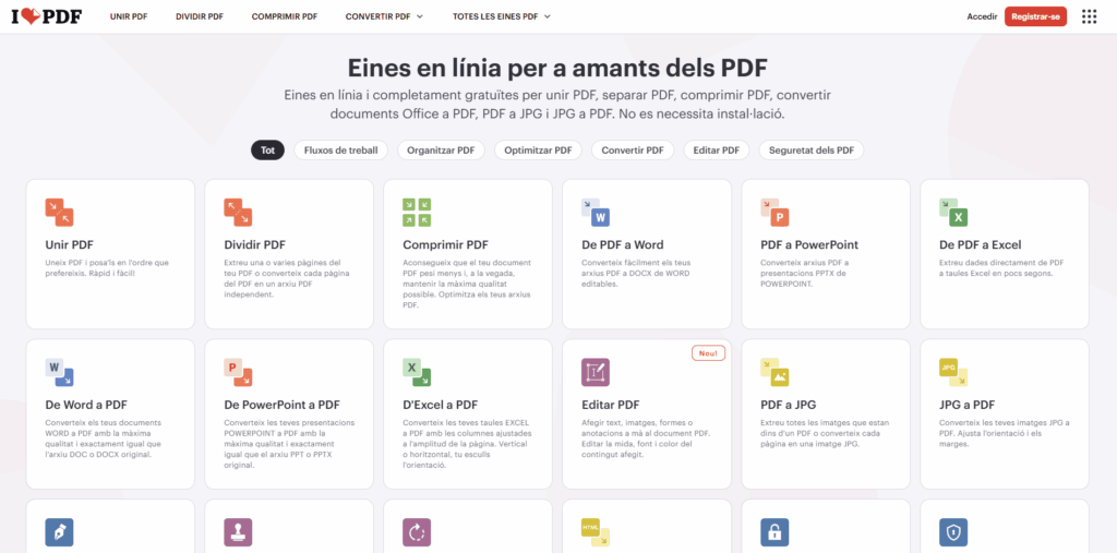 ilovepdf-eines-gratuites-pdf-comprimir-convertir