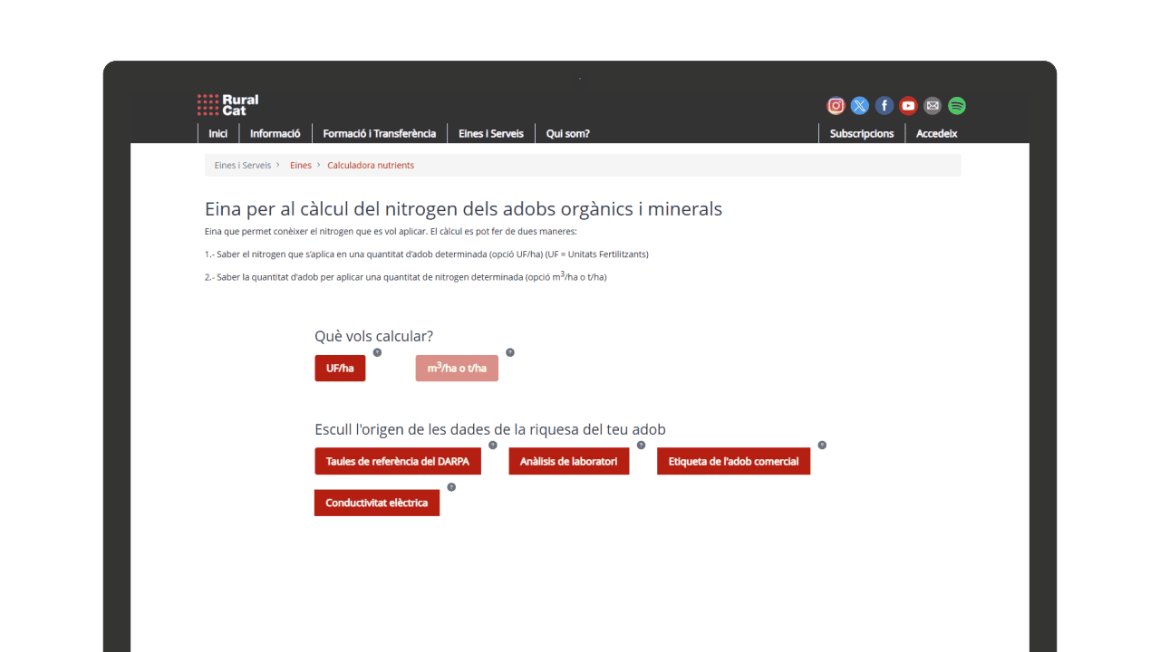 calculadora-nitrogen-nutrients-ruralcat