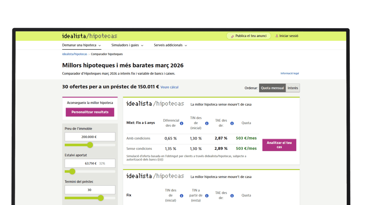 comparador-hipoteques-prestecs-bancaris
