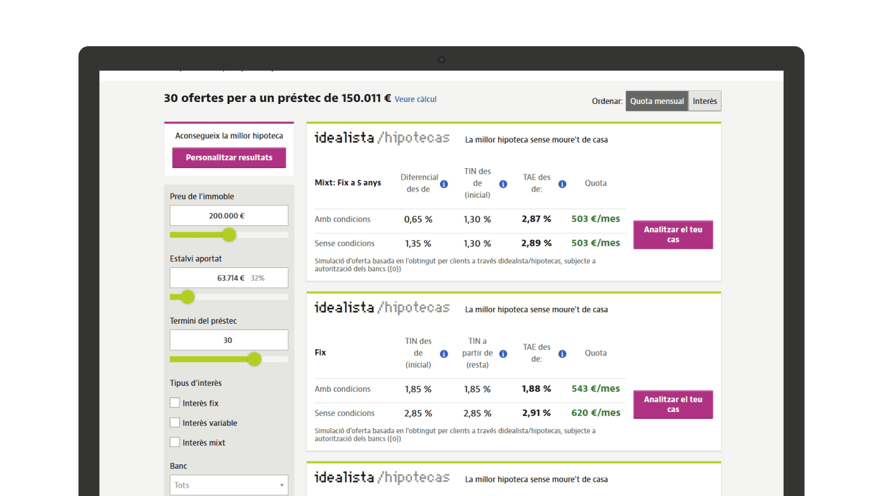 comparador-hipoteques-prestecs-bancaris