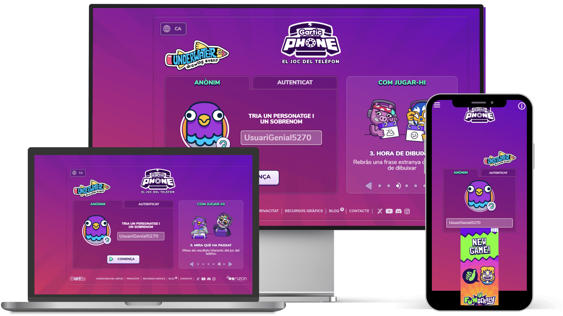 gartIc-phone-joc-telefon-dibuixar