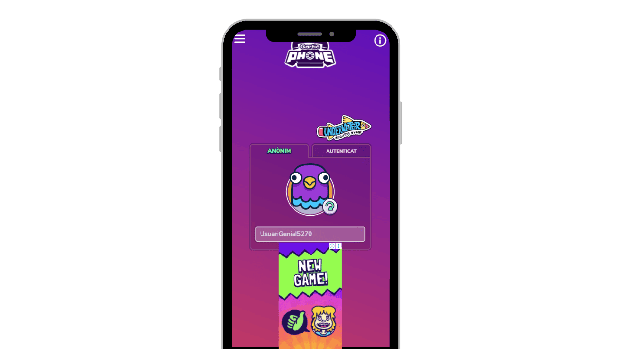 gartIc-phone-joc-telefon-dibuixar