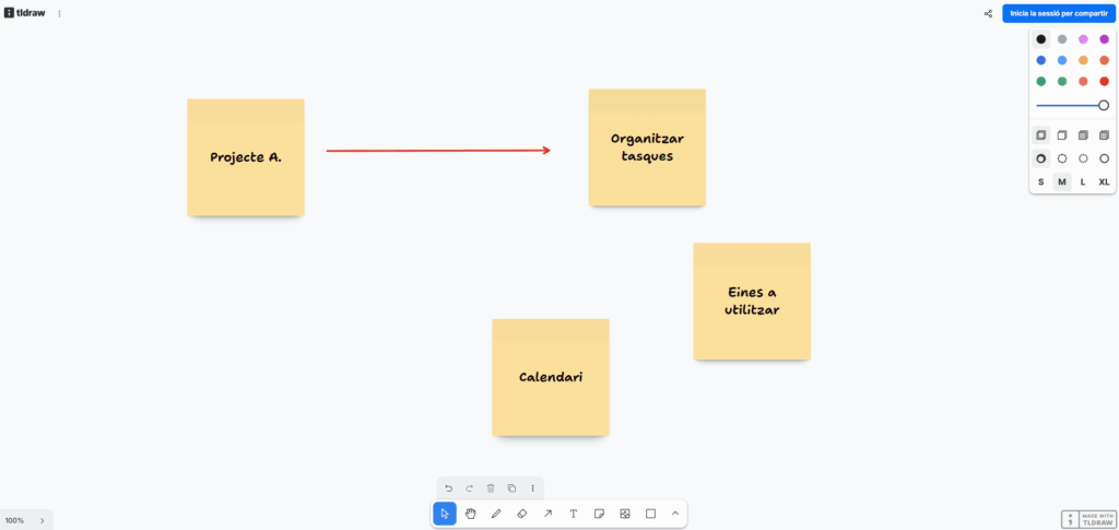 tldraw-eina-organitzar-teves-idees