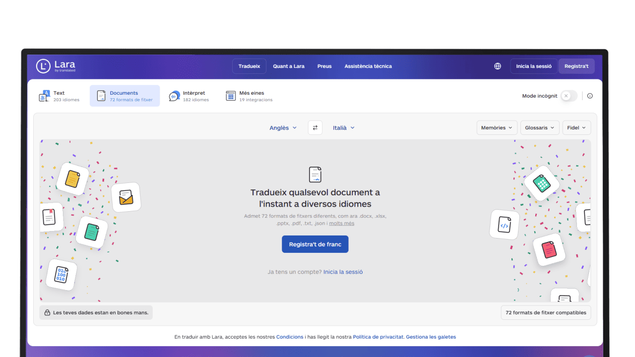 laratranslate-traductor-textos-documents-ia