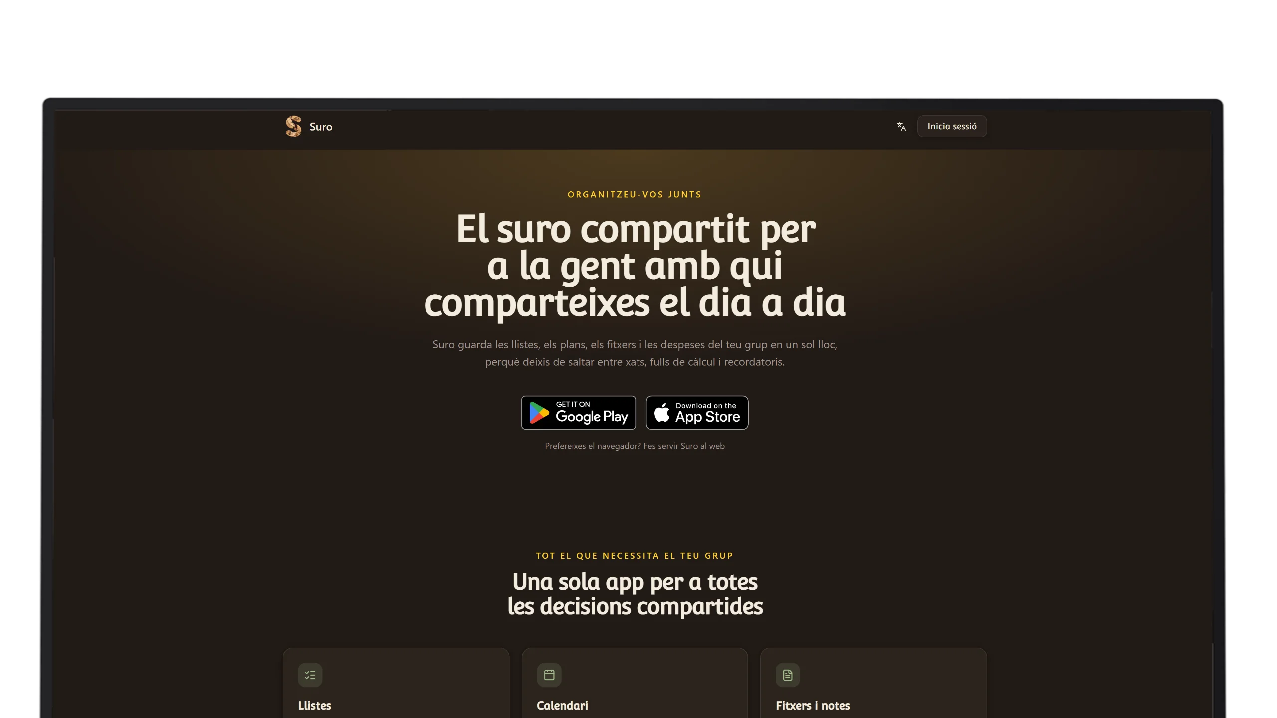 Suro — escriptori