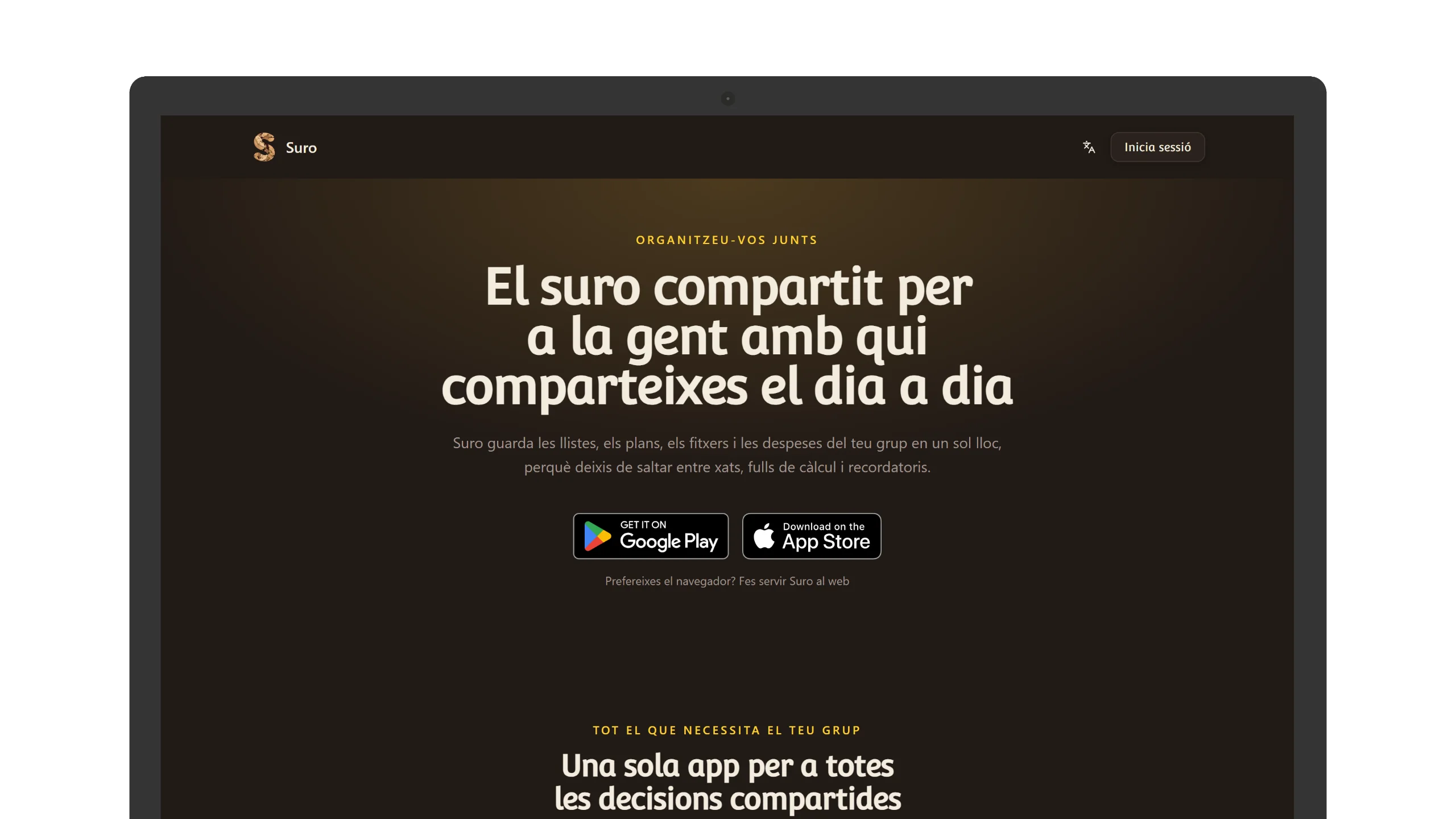 Suro — portàtil