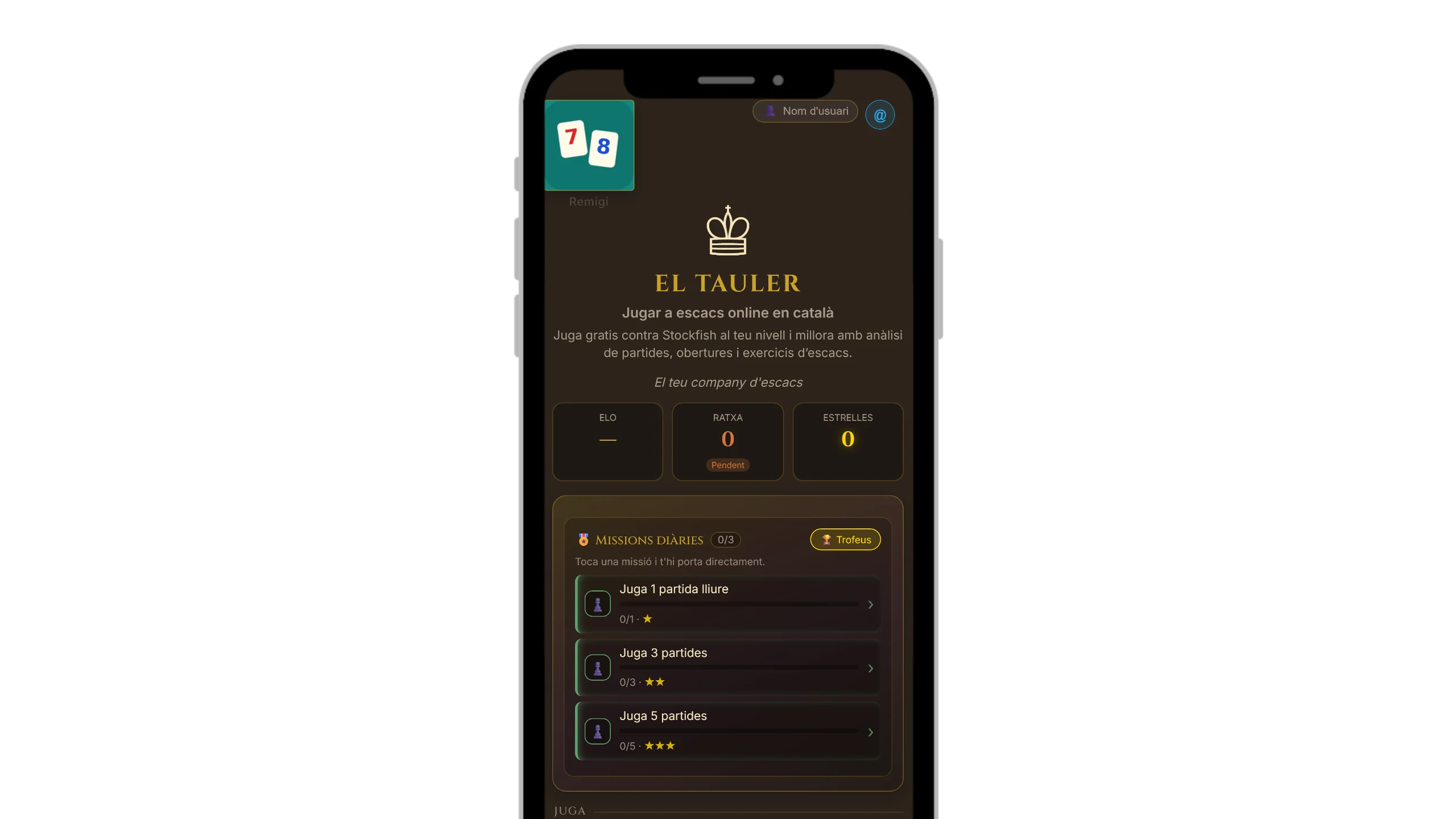 El Tauler — mòbil
