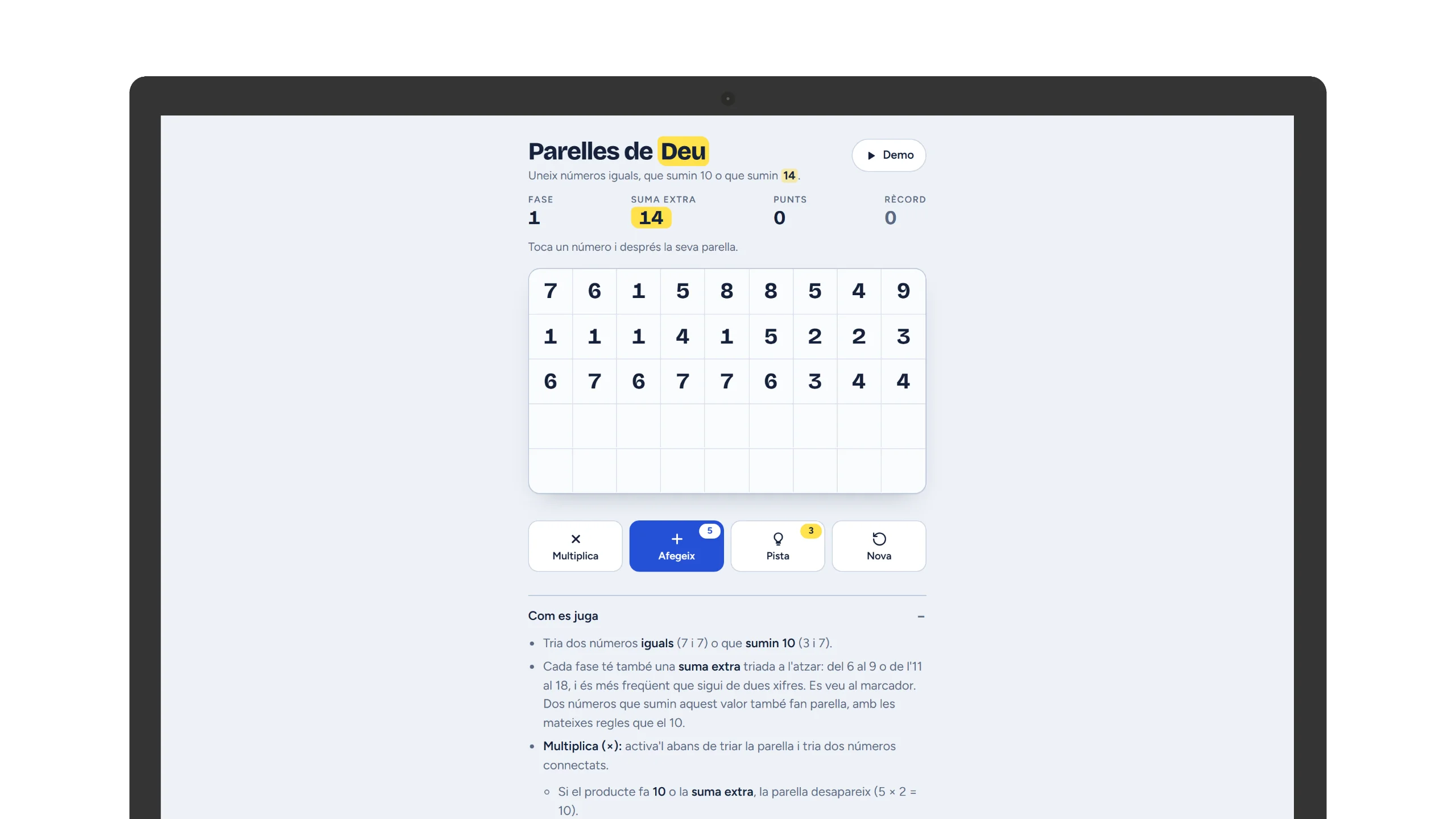 Parelles de Deu — portàtil